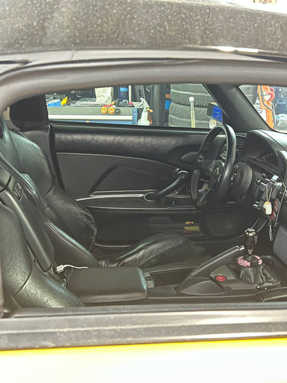 Honda S2000 Carbon Fiber Door Panels/Cards AP2 2004-09 OEM Replacement