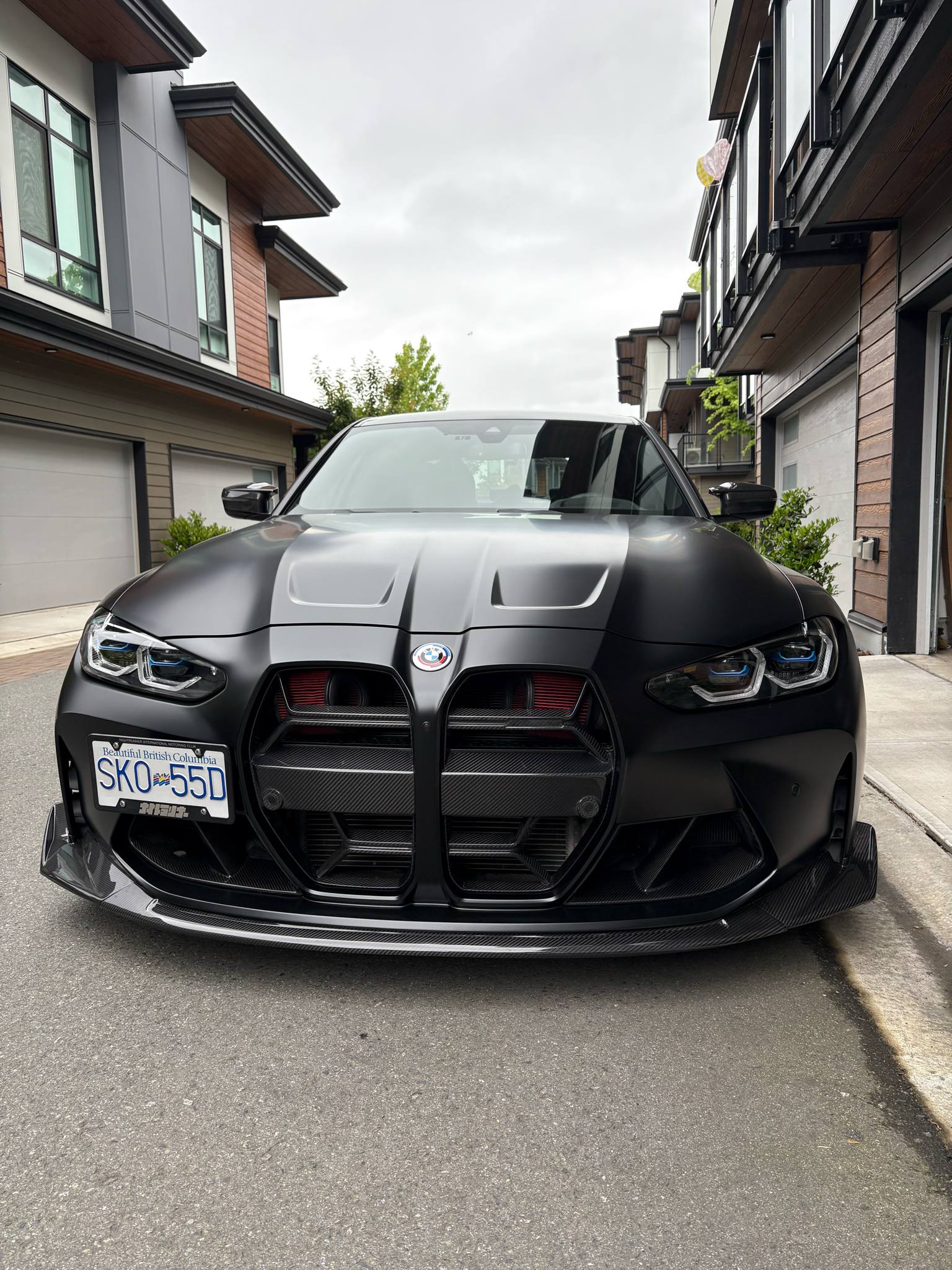 BMW M3 M4 Carbon Fiber CSL Style Front Lip 2021-2026 G80 G81 G82 G83