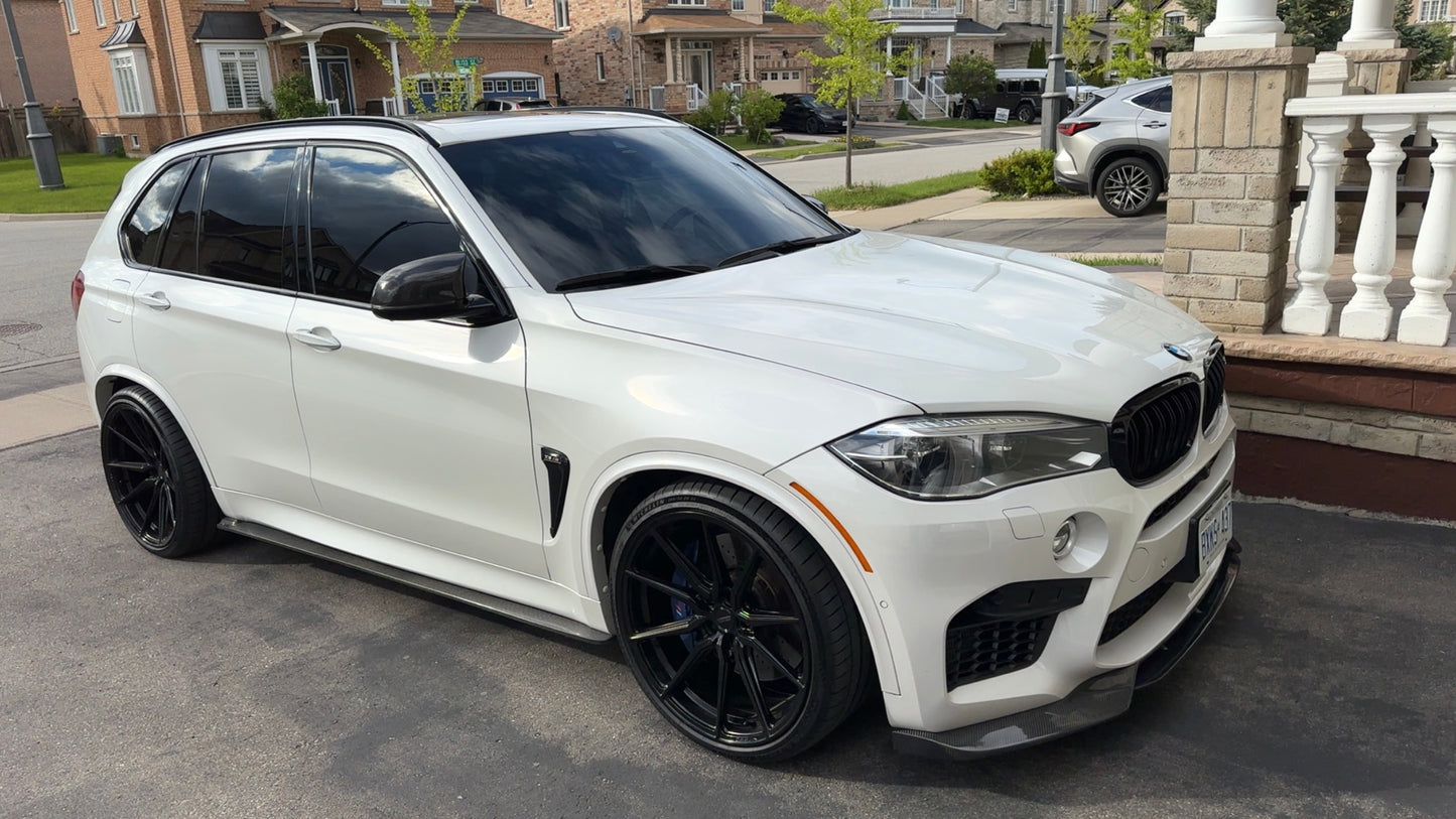 BMW F85 X5M F86 X6M Vorsteiner Style Carbon Fiber Front Lip