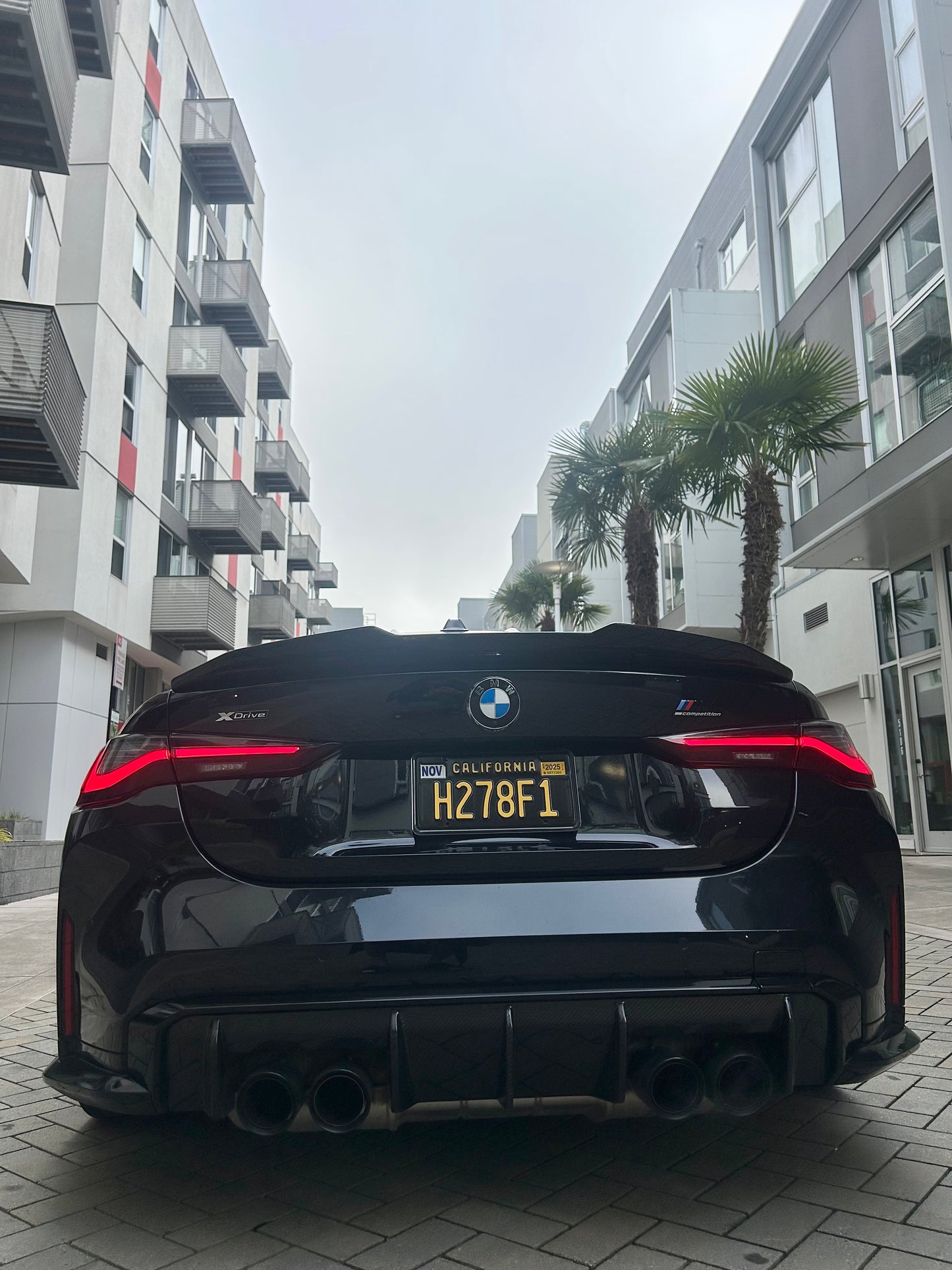 BMW G82 M4 PSM Style Dry Carbon Fiber Trunk Spoiler 2021+