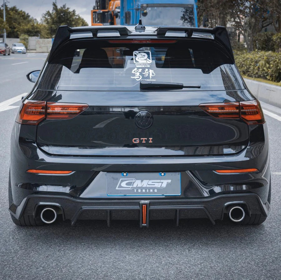 Volkswagen Golf GTI Carbon Fiber Roof Spoiler/Wing CMST Design MK8/8.5