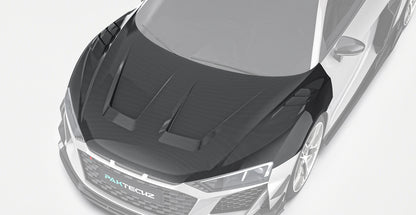Audi R8 Dry Carbon Fiber Hood 2016-2024 Paktechz Design