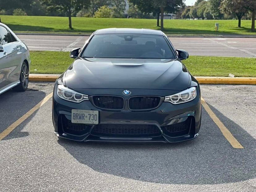 BMW M3 M4 Carbon Fiber Front Lip F80 F82 F83 VRS Style 2014-2020