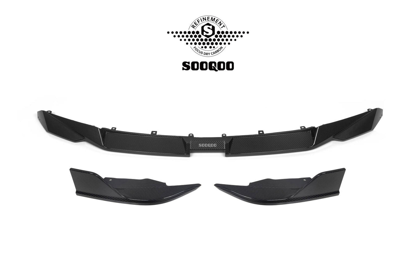 BMW F9X M8 Carbon Fiber Front Lip SQ Design F91 F92 F93