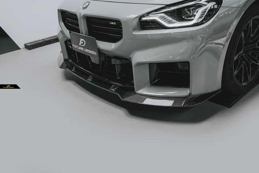 BMW 2023+ G87 M2 Carbon Fiber Front Lip Future Design V1