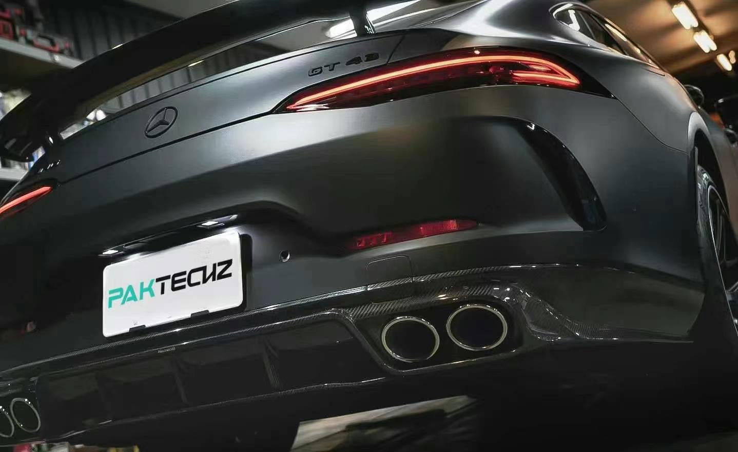 Mercedes Benz GT43/50/53 Carbon Fiber Rear Diffuser X290 Paktechz