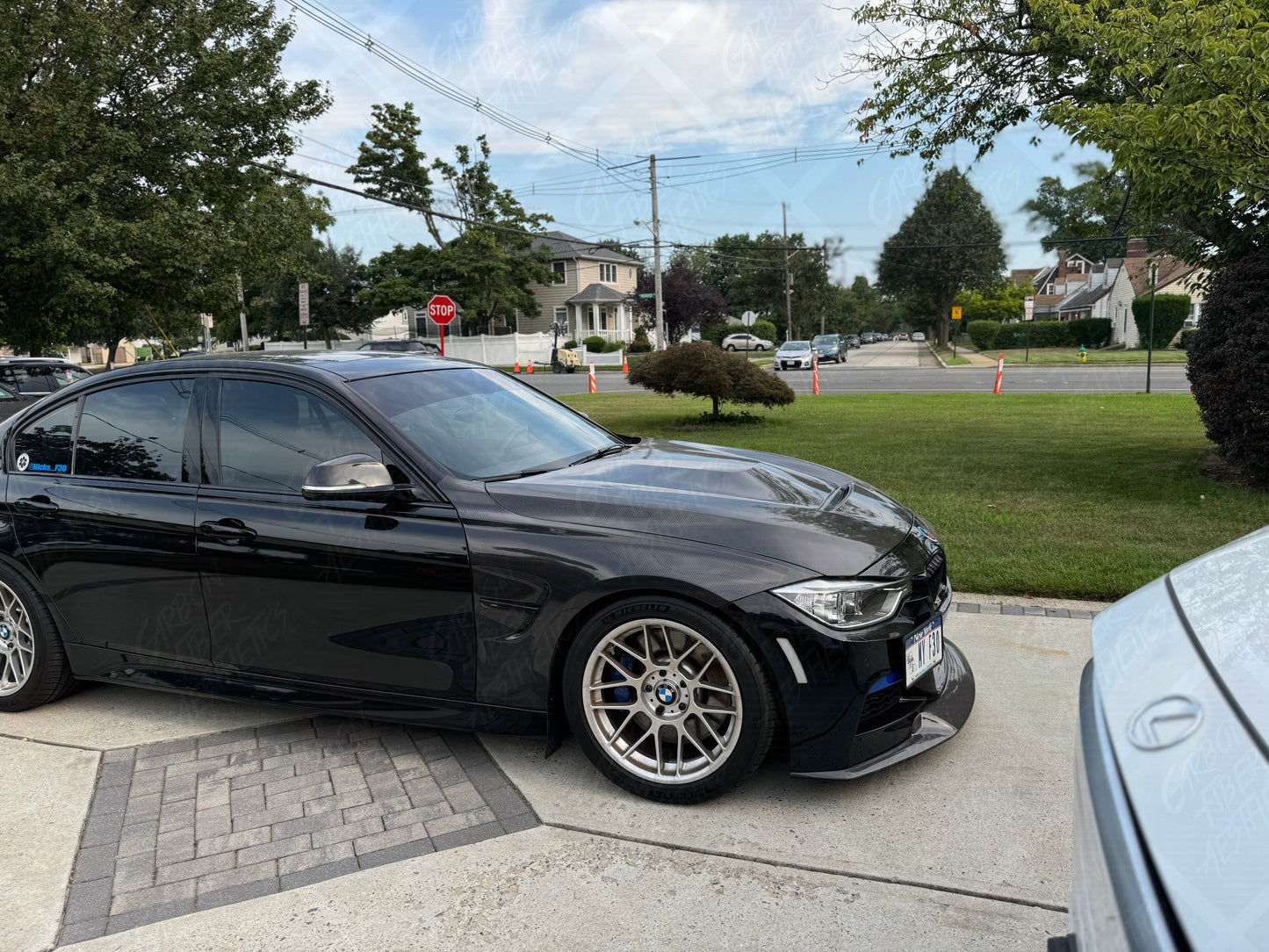 BMW F30 3 Series Carbon Fiber Fenders M3 Style