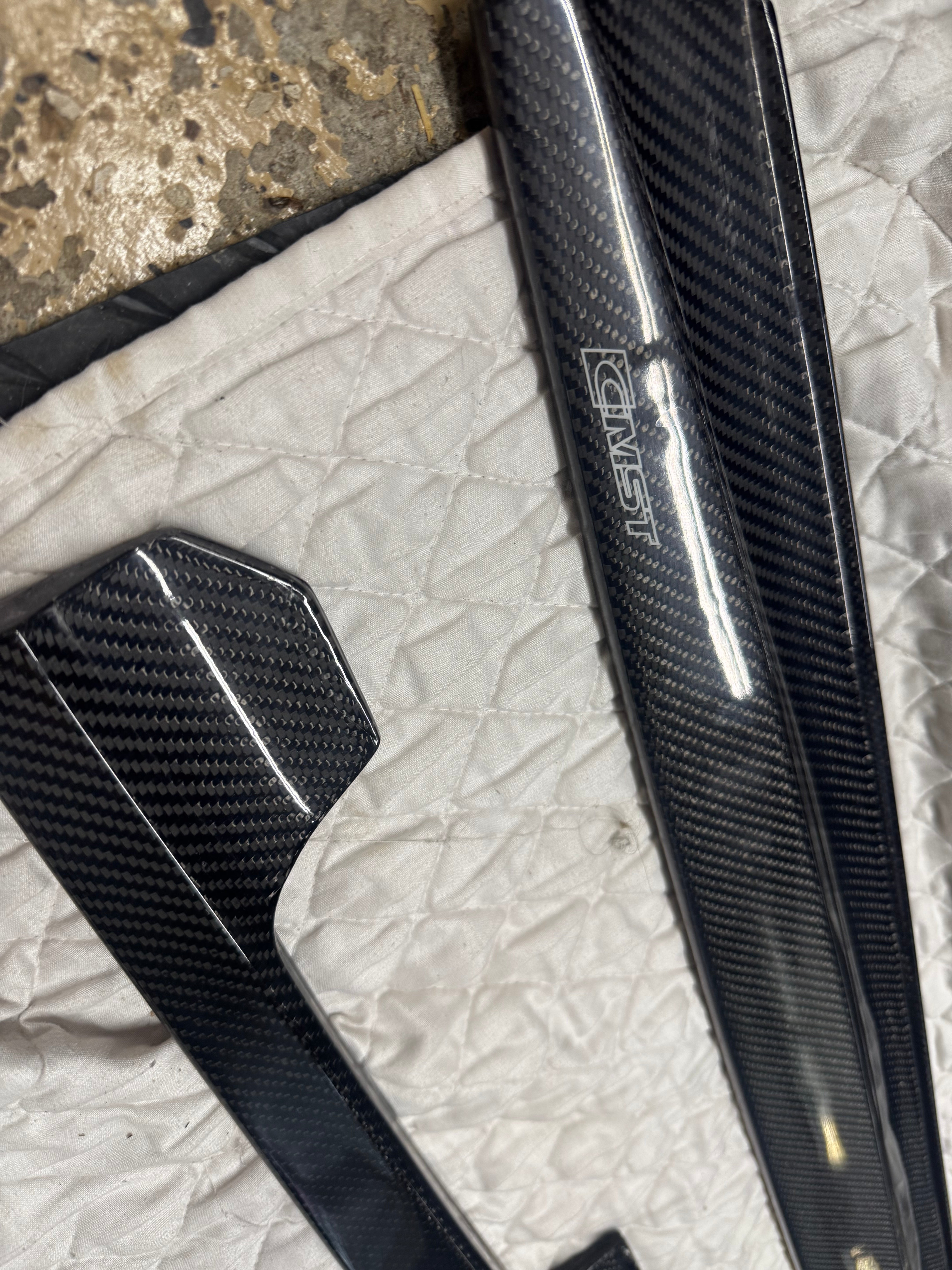 BMW G20 G21 Carbon Fiber Side Skirts CMST Design 2019-2026 Full Length