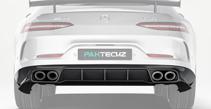 Mercedes Benz GT43/50/53 Carbon Fiber Rear Diffuser X290 Paktechz