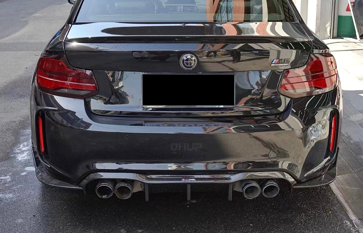 BMW F87 M2 M2C TAKD Design Dry Carbon Fiber Rear Diffuser