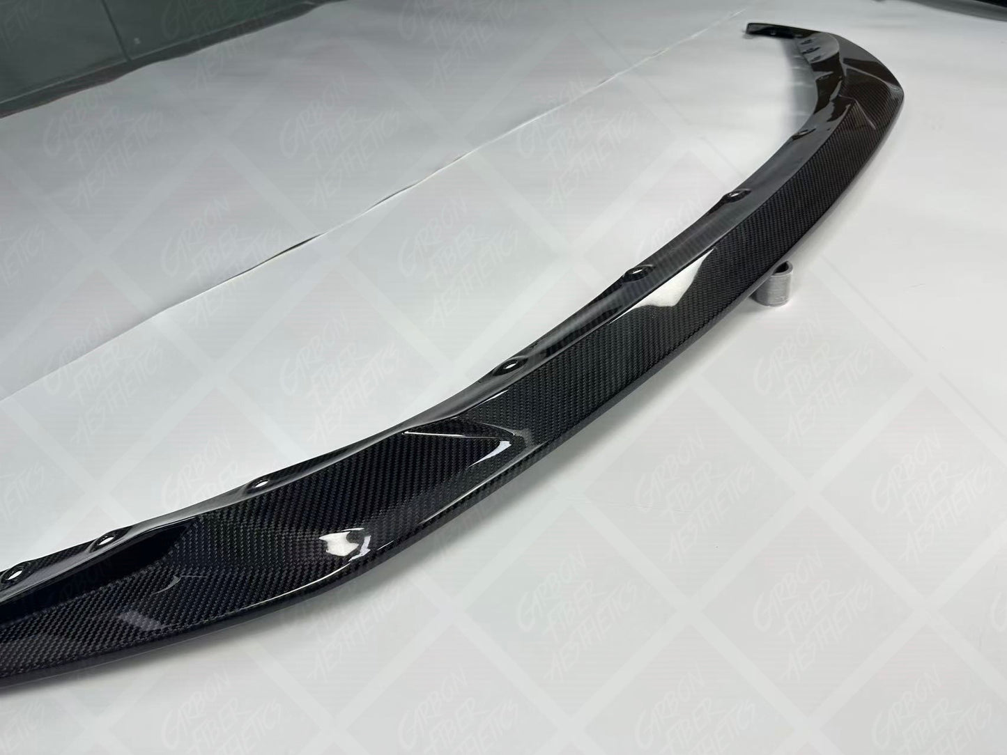 BMW G80 M3 G83 G82 M4 Dry Carbon Fiber MHC R44 Style Front Lip Splitter