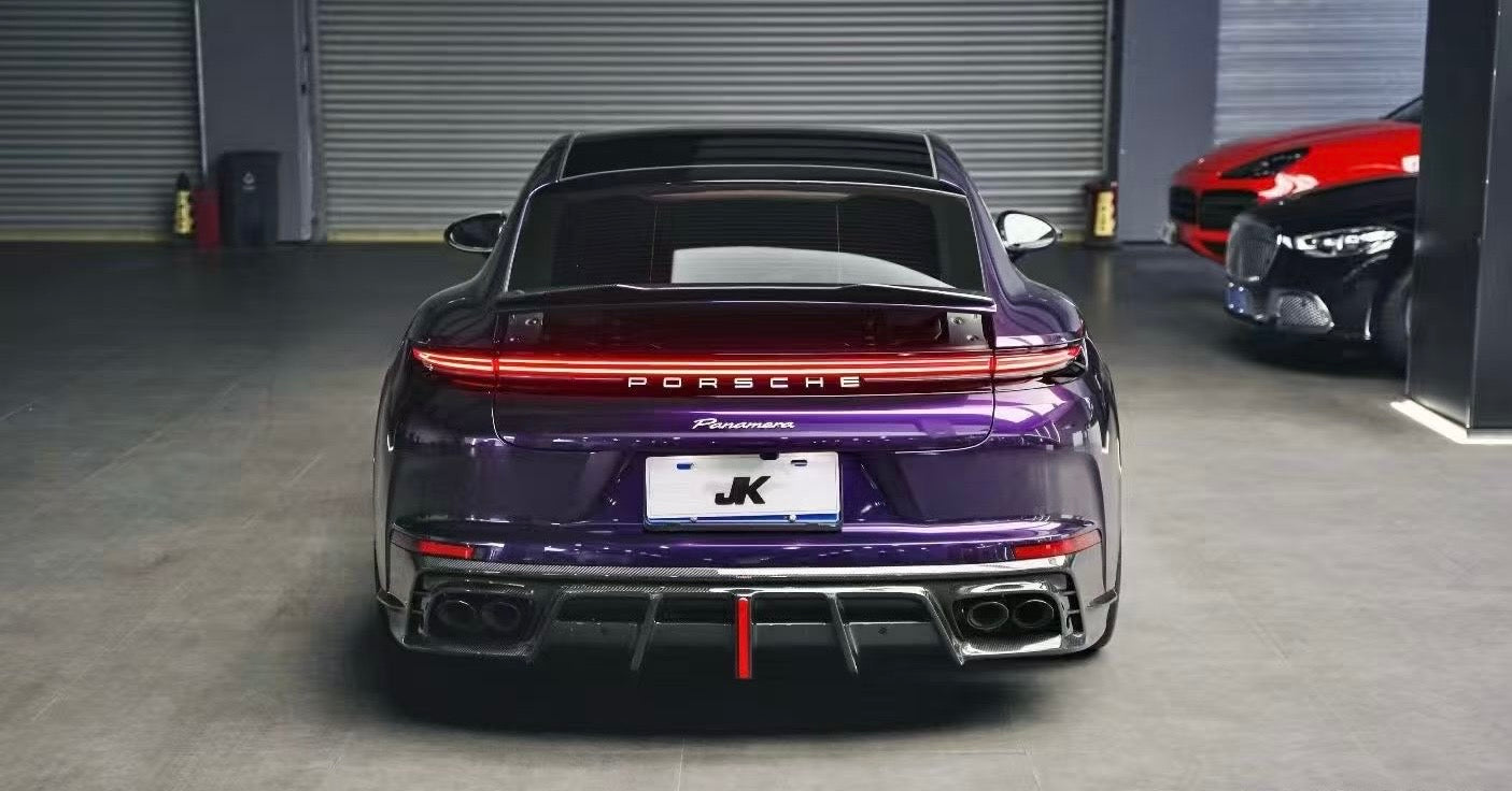 Porsche Panamera 976 Carbon Fiber Rear Diffuser AE Design 2024-2026
