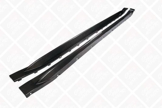 BMW G81/G80 M3 OEM Style Dry Carbon Fiber Side Skirts 2021+