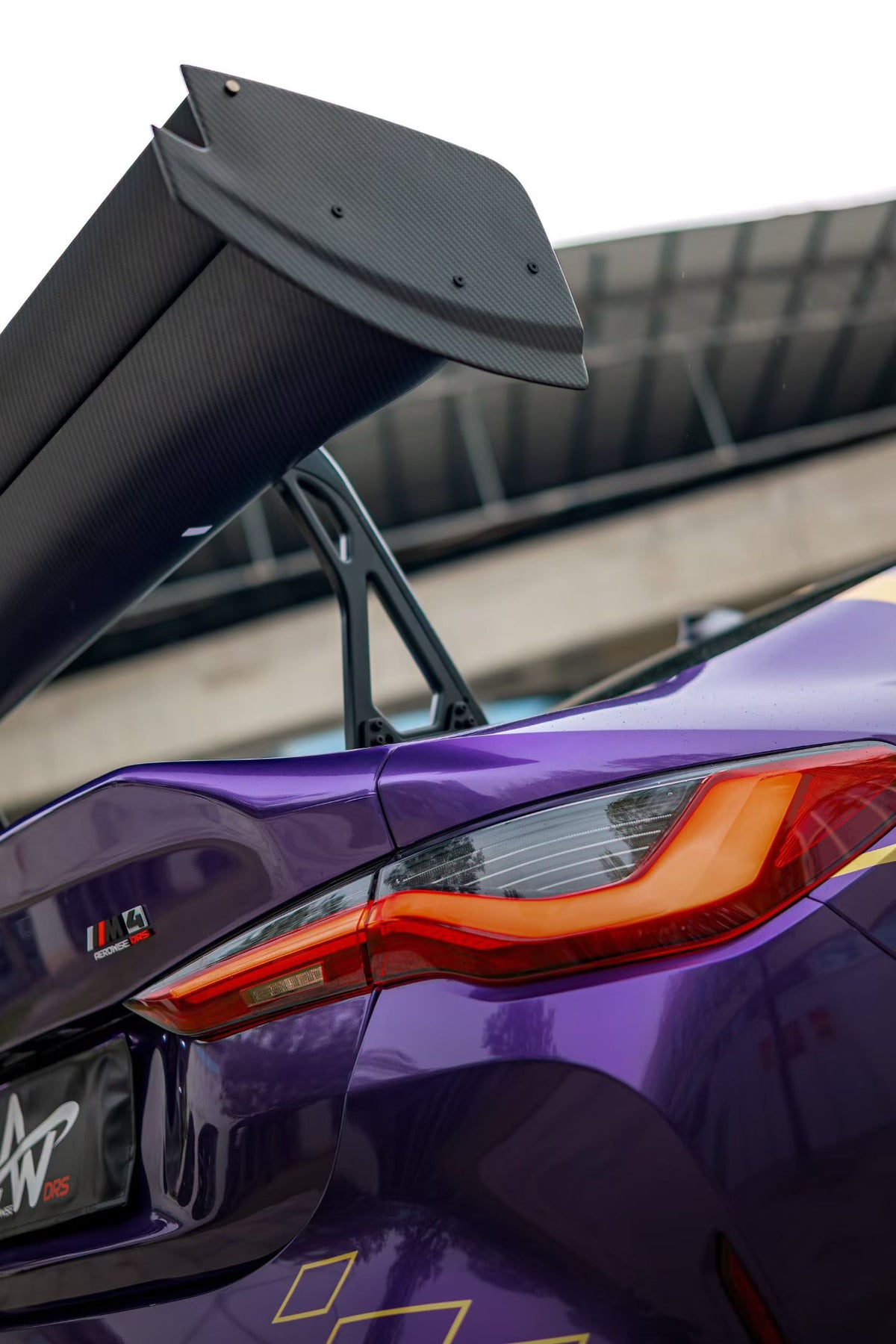 BMW G80 M3 G82 M4 Aerowise DRS Carbon Fiber Wing Spoiler