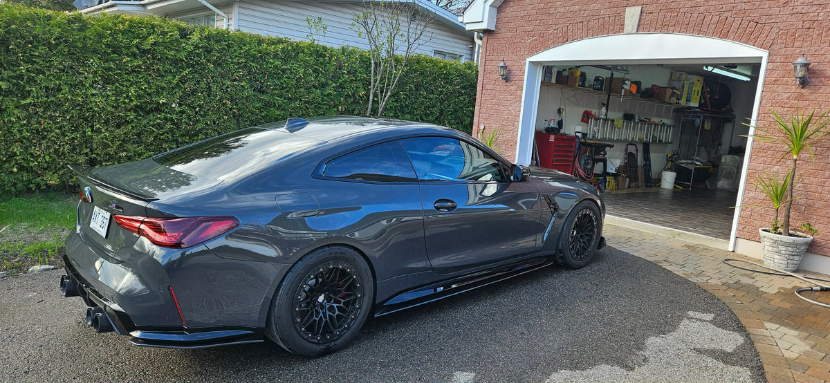 BMW M3 M4 Carbon Fiber MHC Style Side Skirts 2021–2026 G80 G81 G82 G83
