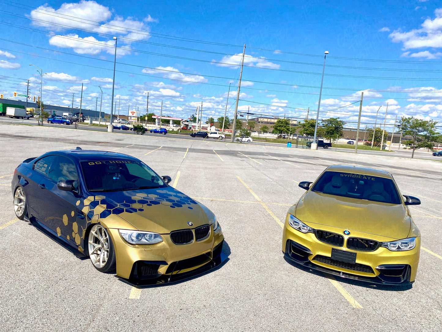 BMW F80 M3 F82/F83 M4 M Performance Style Dry Carbon Fiber Front Lip