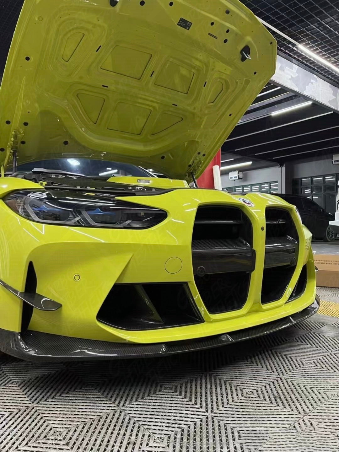 BMW G81/G80 M3 G83/G82 M4 Dry Carbon Fiber 3D Style Front Lip 2021+