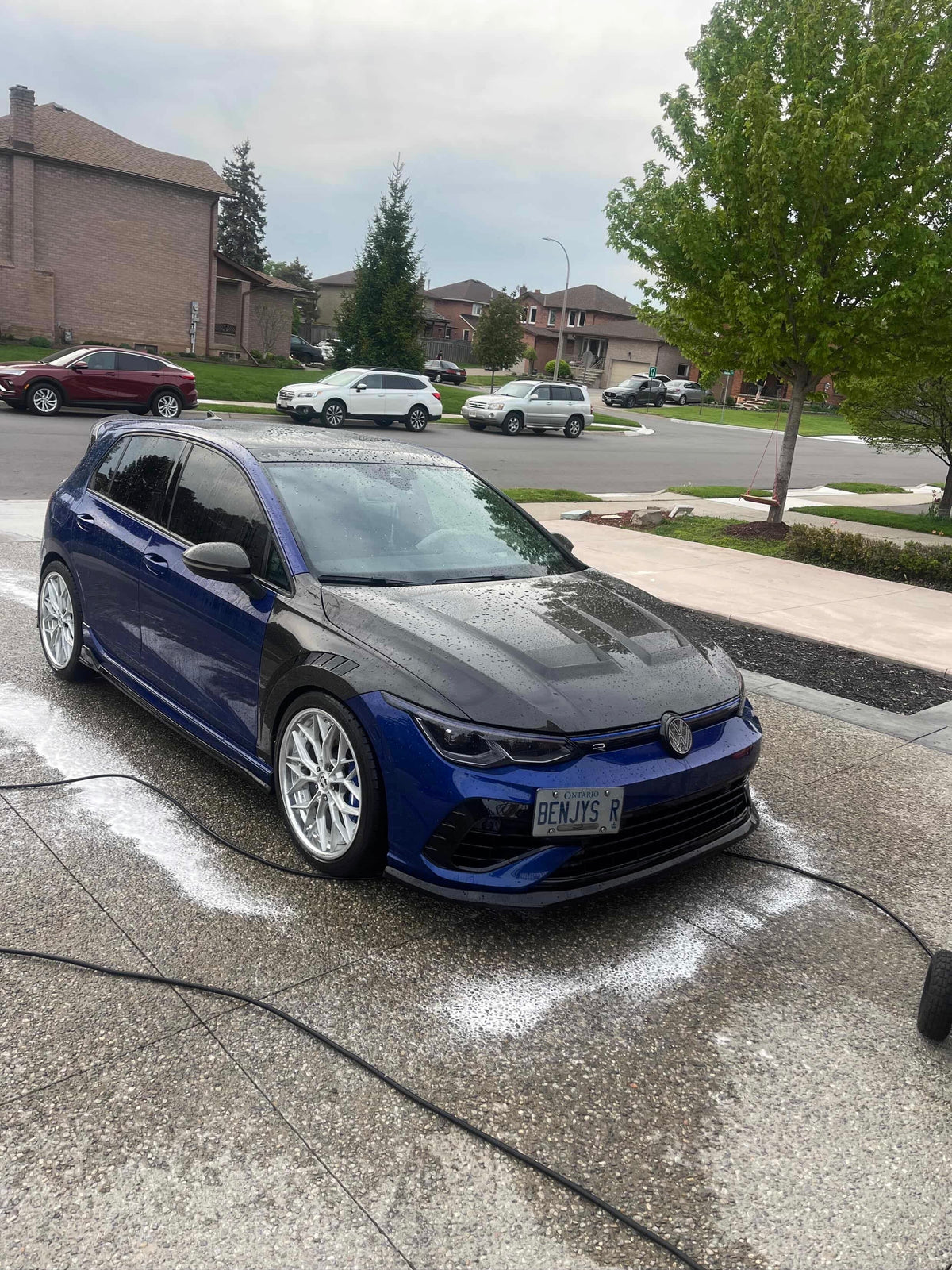 Ailes avant de remplacement Karbel en fibre de carbone pré-imprégnée pour Volkswagen GTI MK8 MK8.5 
