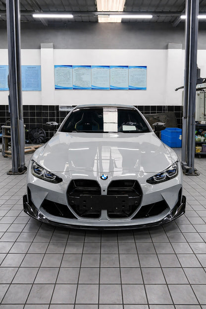 BMW M3 M4 Carbon Fiber CSL Style Front Lip 2021-2026 G80 G81 G82 G83