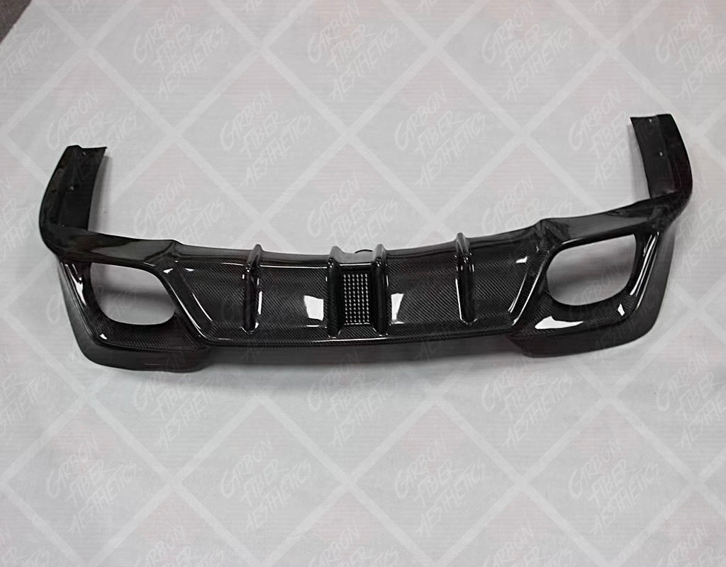 BMW G20 3 Series Carbon Fiber Rear Diffuser CMST Style 2019 - 2023 M340 330 Pre Lci