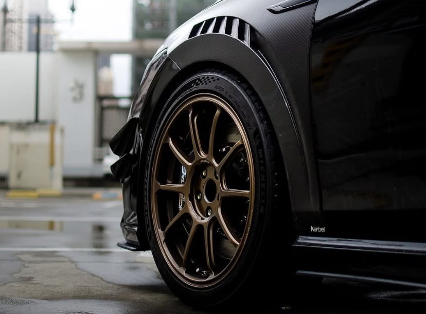 Volkswagen Golf GTI/R MK8 Dry Carbon Fiber Fenders Karbel Design 2022+