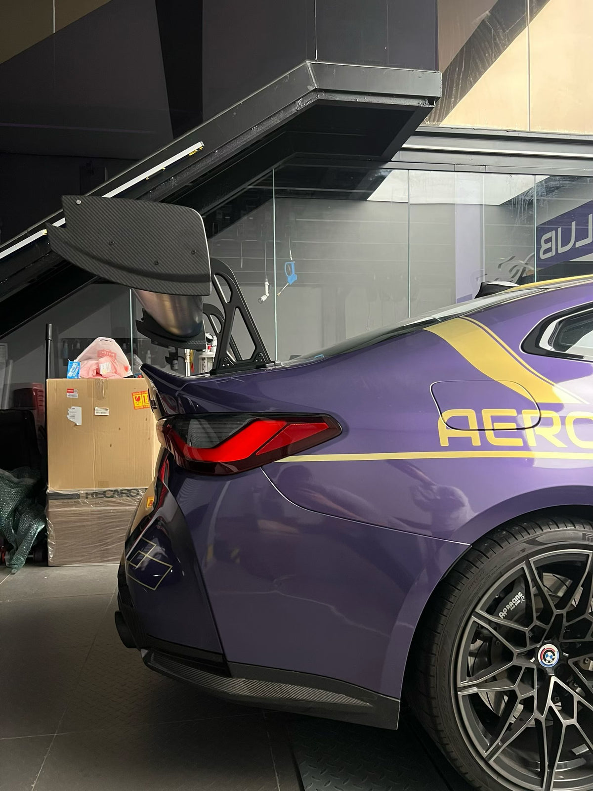 BMW G80 M3 G82 M4 Aerowise DRS Carbon Fiber Wing Spoiler