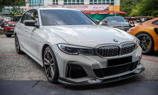 BMW G20 G21 Carbon Fiber Front Lip AC Style Pre Facelift 19-22 M Sport