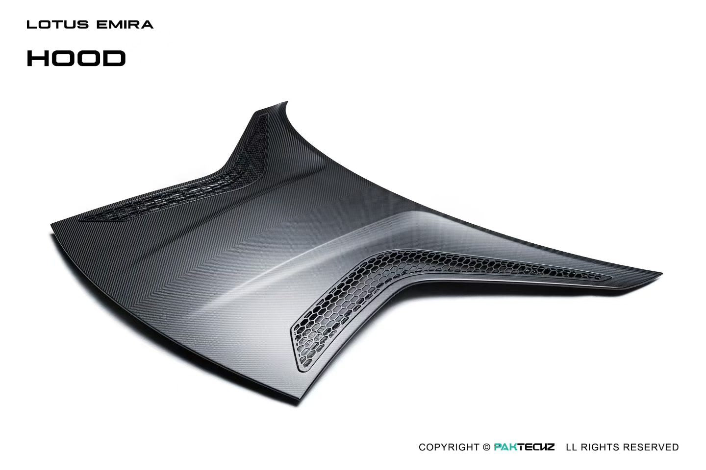 Lotus EMIRA Paktechz Design Carbon Fiber Hood 2022+