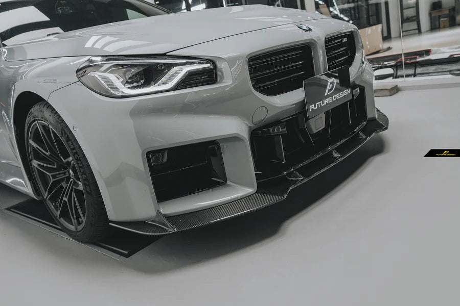 BMW 2023+ G87 M2 Carbon Fiber Front Lip Future Design V1