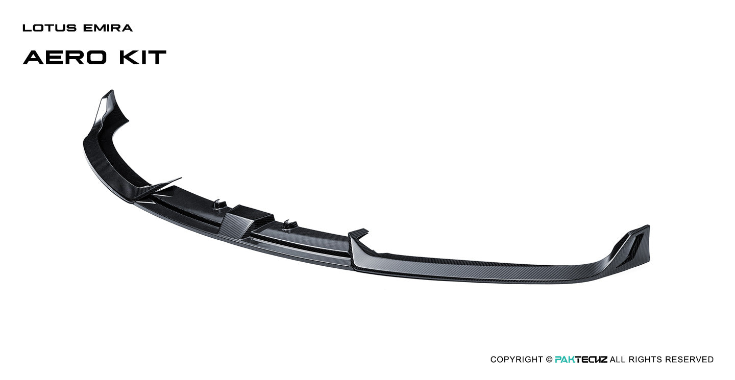 Lotus EMIRA Paktechz Design Carbon Fiber Front Lip 2022+