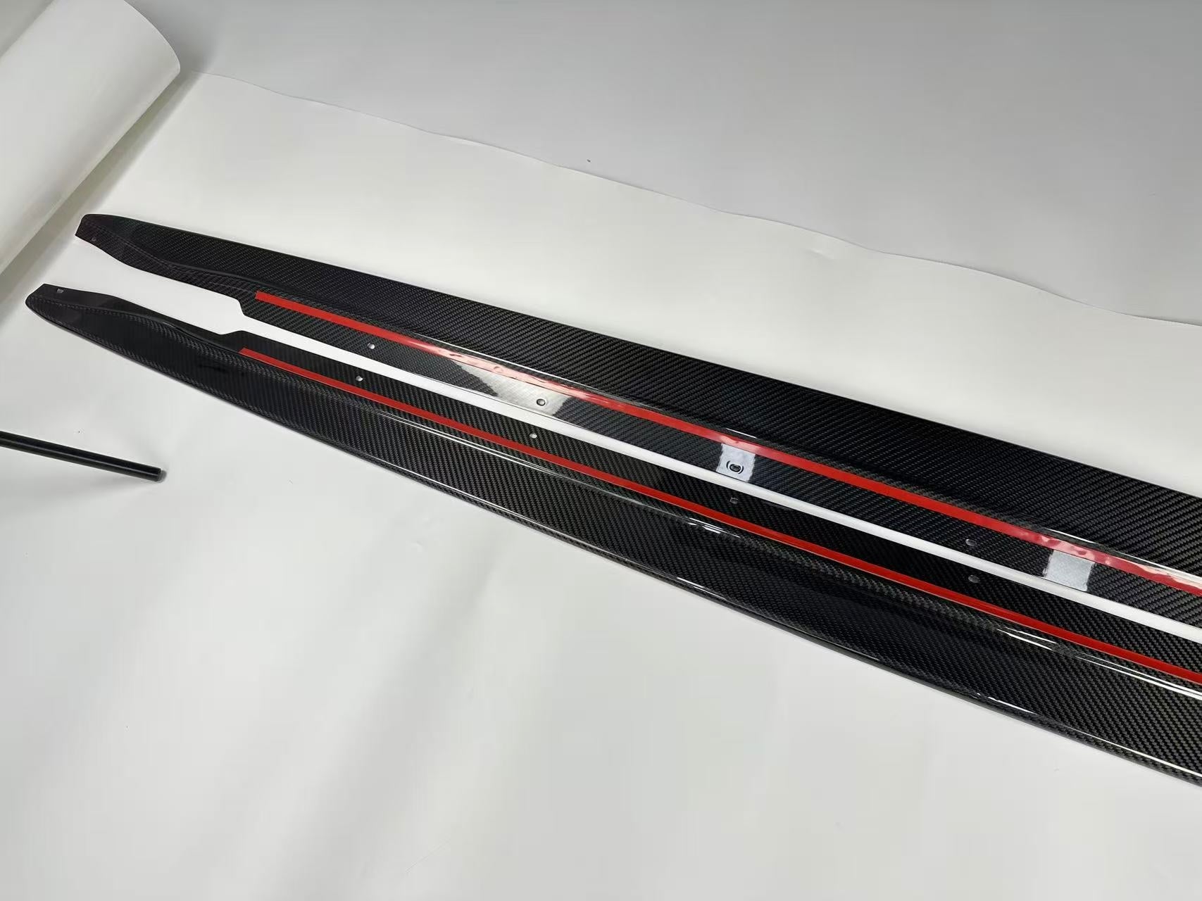 BMW M3 M4 Carbon Fiber MHC Style Side Skirts 2021–2026 G80 G81 G82 G83