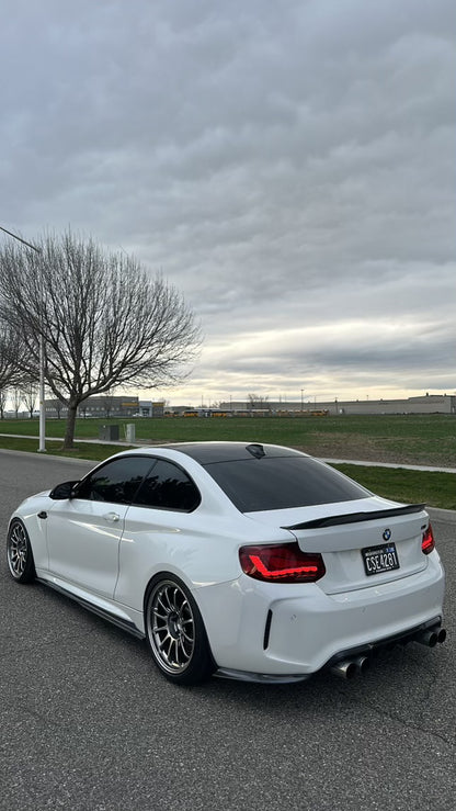 BMW F87 M2 M2C Carbon Fiber Rear Splitters/Canards 2016-2021