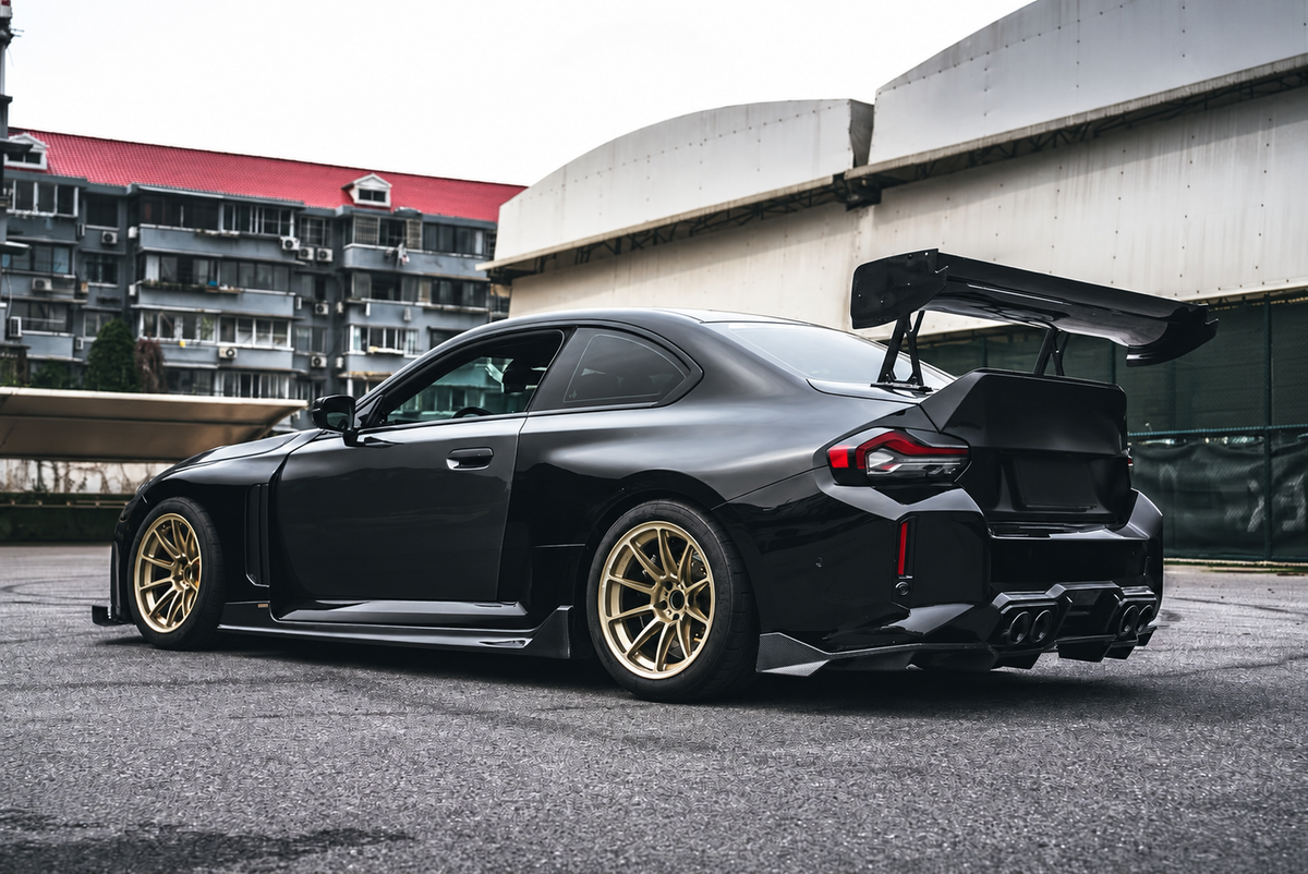 BMW G87 M2 Aerowise DRS Carbon Fiber Wing Spoiler 2023+