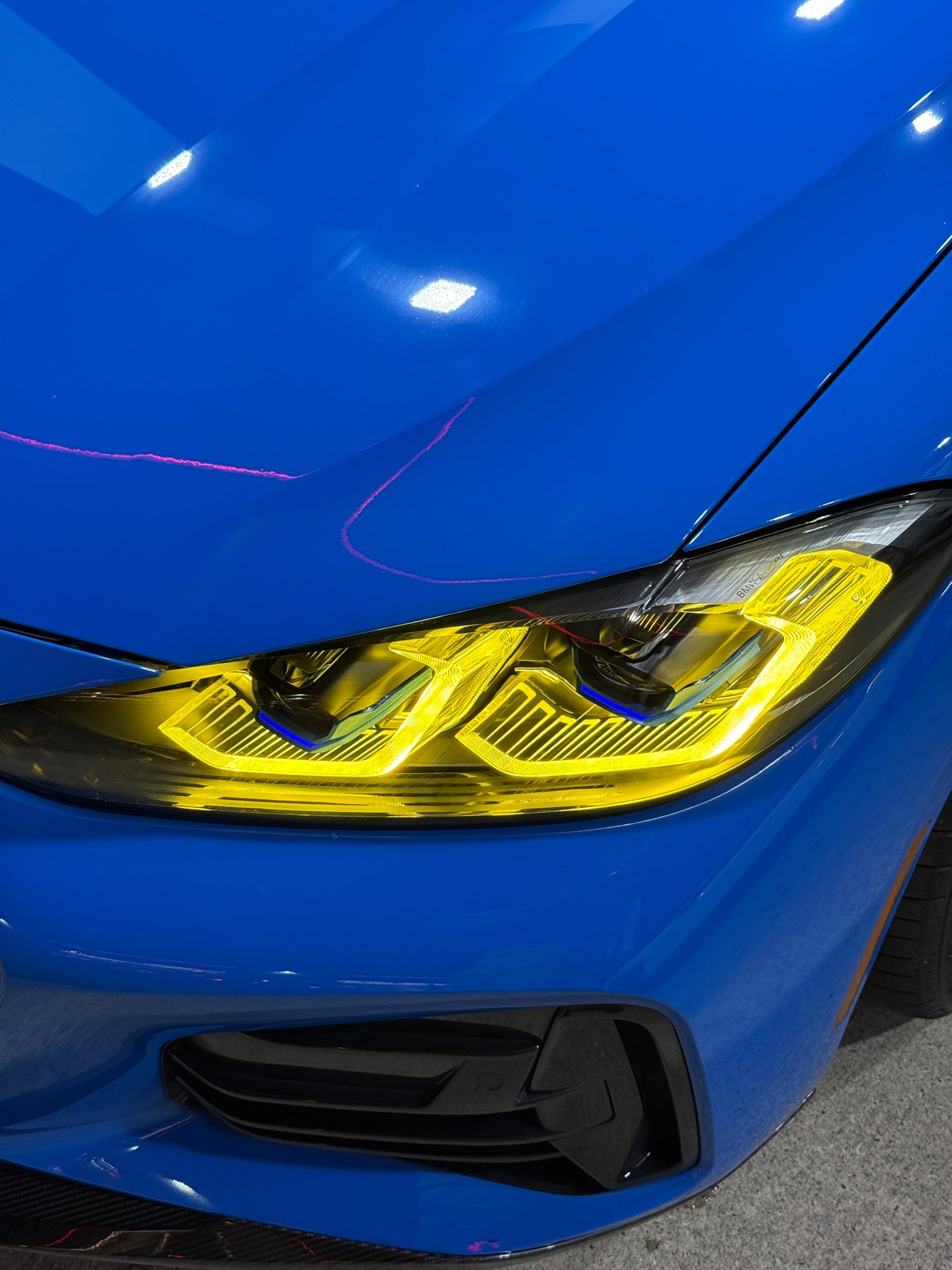 BMW 4 Series G22 G23 G26 Dual tone/Two color Laser Headlights Colour Changing