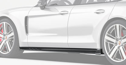 Bas de caisse en fibre de carbone Porsche Panamera 971 Paktechz Design 