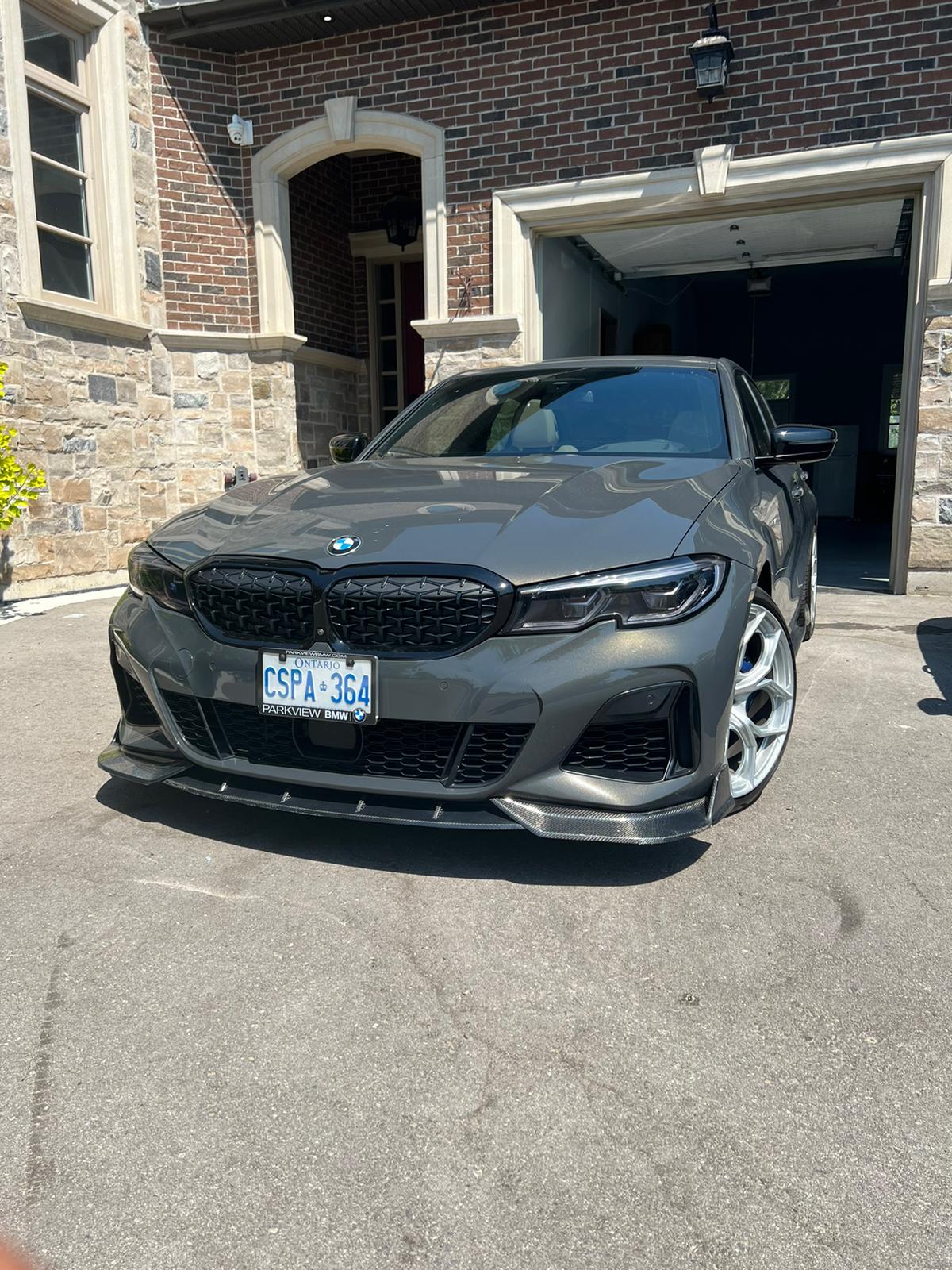 BMW G20 G21 Carbon Fiber Front Lip FD Style Pre Facelift 19-22 M Sport