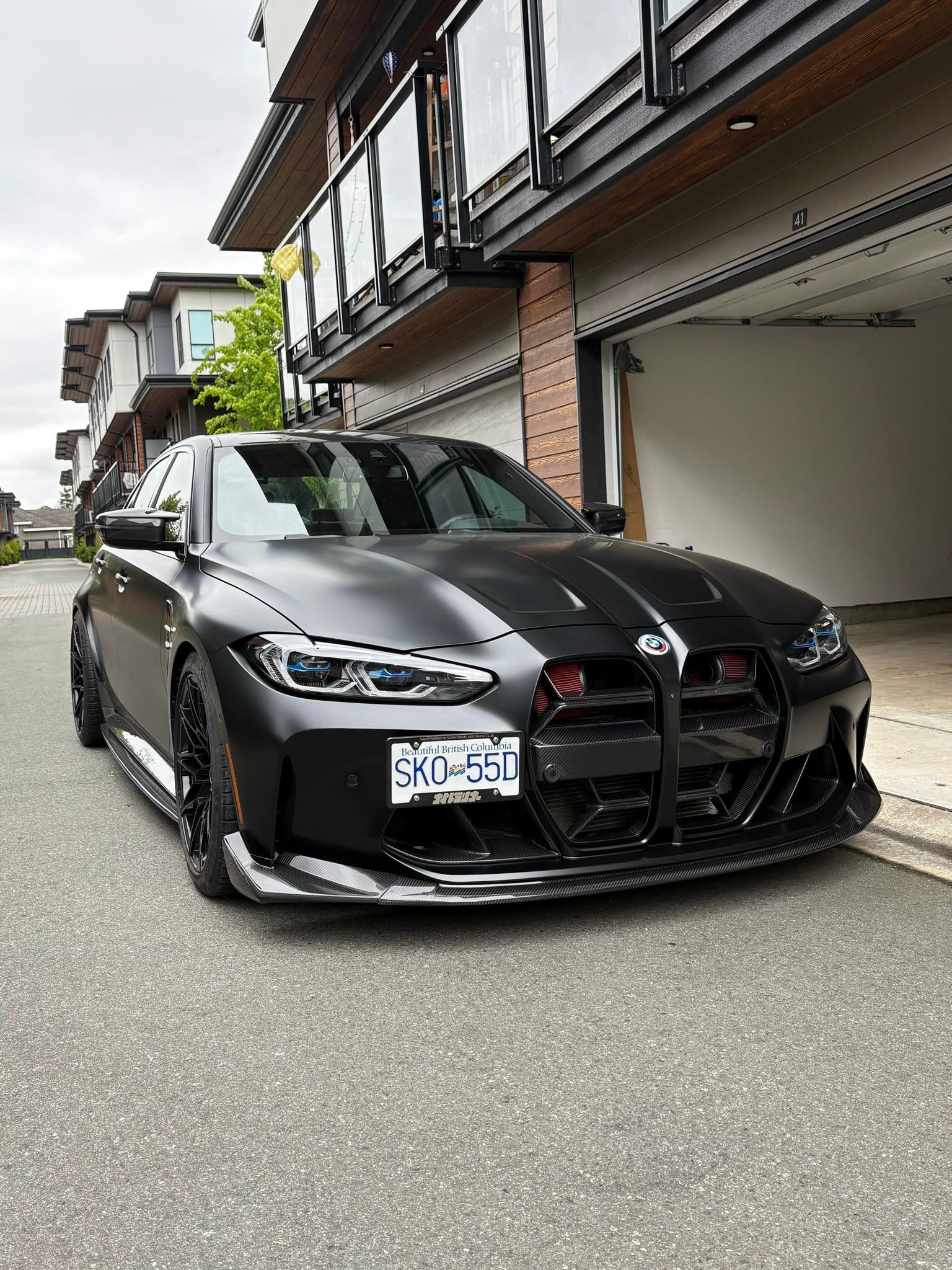 BMW M3 M4 Carbon Fiber MHC Style Side Skirts 2021–2026 G80 G81 G82 G83