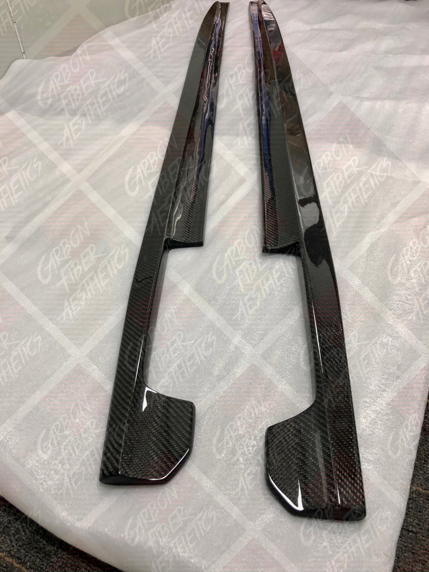 BMW G20 3 Series M340 330 CMST Style Carbon Fiber Side Skirts Extensions ( Pre lci and LCI )