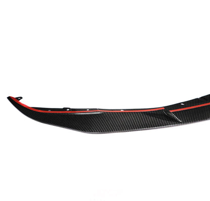 BMW M3 M4 Carbon Fiber MHC Style Front Lip 2021–2026 G80 G81 G82 G83