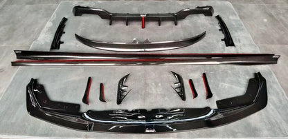 BMW G20 G21 Carbon Fiber Rear Diffuser Karbel Design 19-22 M Sport