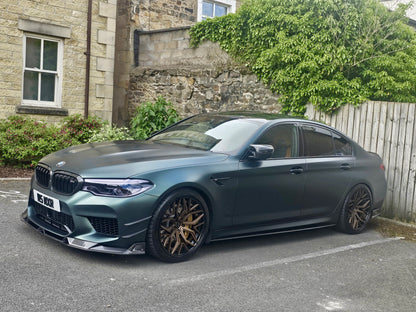 BMW F90 M5 M5C Carbon Fiber Front Lip AE Design 2018-2020 ArmorExtend