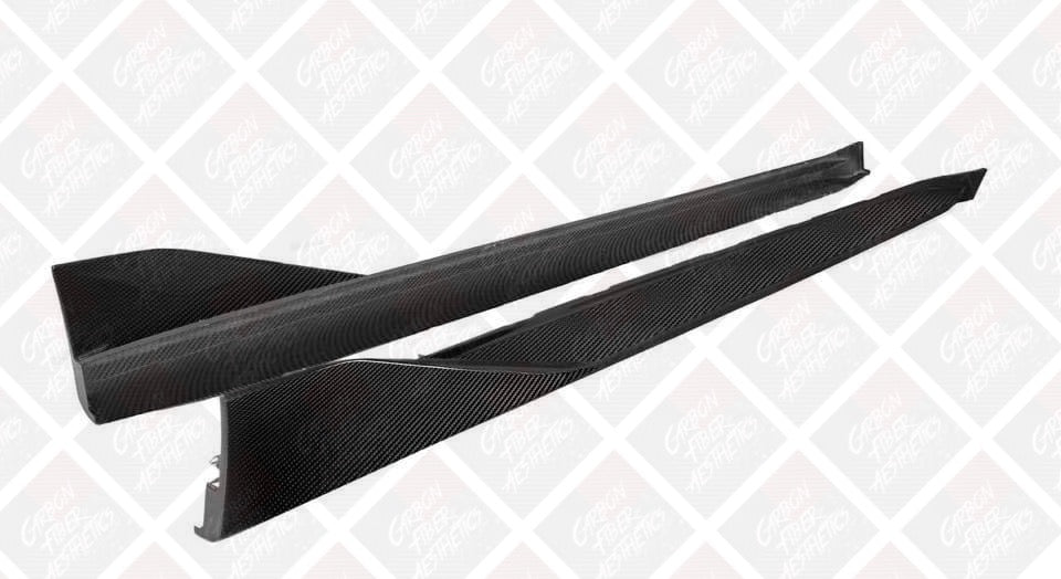 BMW G80 M3 Dry Carbon Fiber M Performance Style Side Skirts