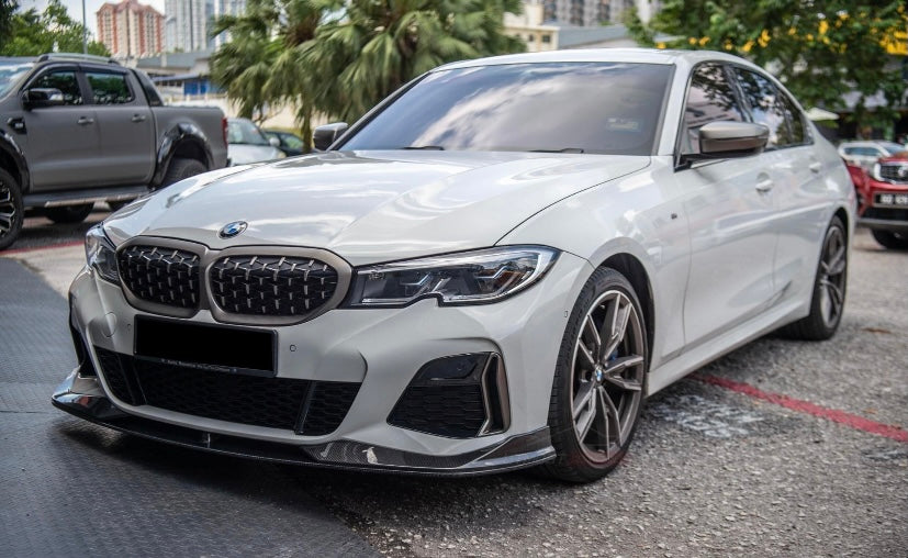 BMW G20 G21 Carbon Fiber Front Lip AC Style Pre Facelift 19-22 M Sport