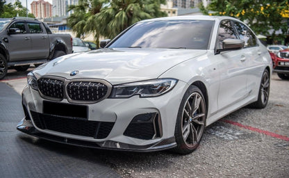 BMW G20 G21 Carbon Fiber Front Lip AC Style Pre Facelift 19-22 M Sport