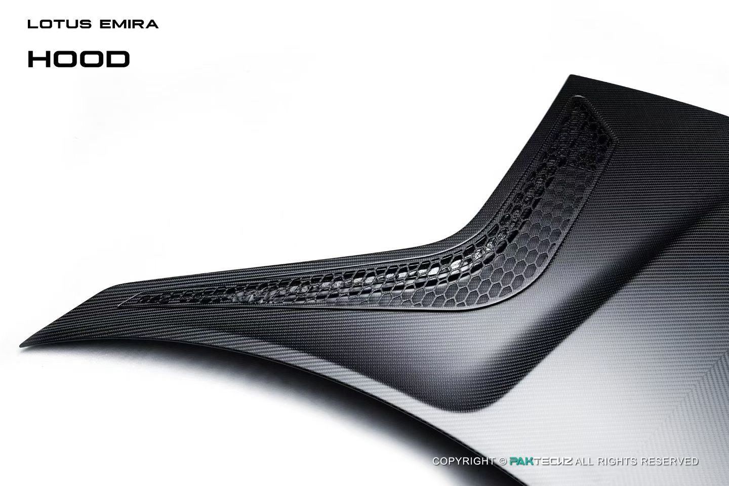 Lotus EMIRA Paktechz Design Carbon Fiber Hood 2022+