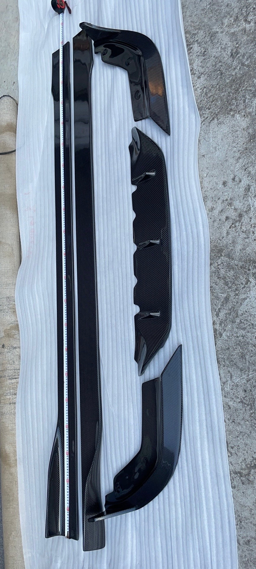 BMW 3 Series Carbon Fiber Side Skirts Wide Type G20/G21 LCI/Pre 19-25