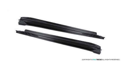 Bas de caisse en fibre de carbone Porsche Panamera 971 Paktechz Design 