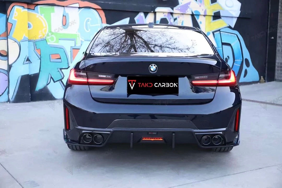 BMW G20 3 Series M340 330 TAKD Design Dry Carbon Fiber Rear Diffuser ( Facelift / LCI )