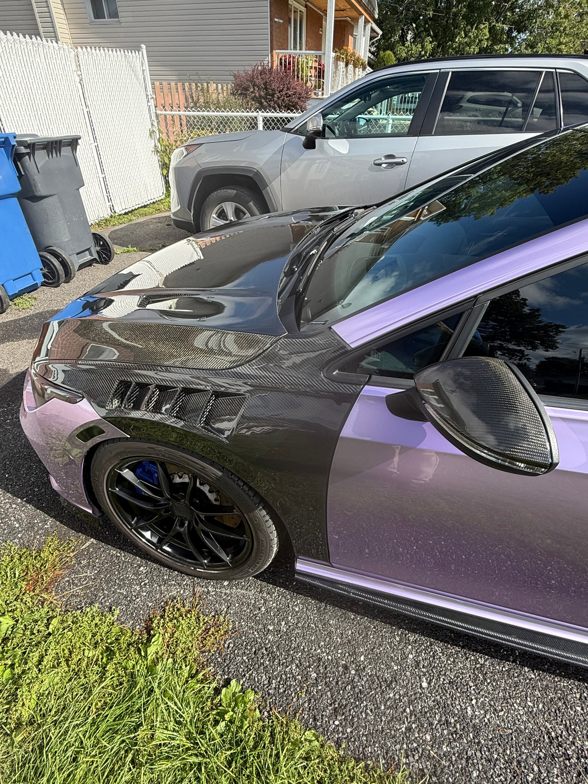 Volkswagen Golf 8/8.5 Carbon Fiber Fenders R/GTI CMST Design 2020-26