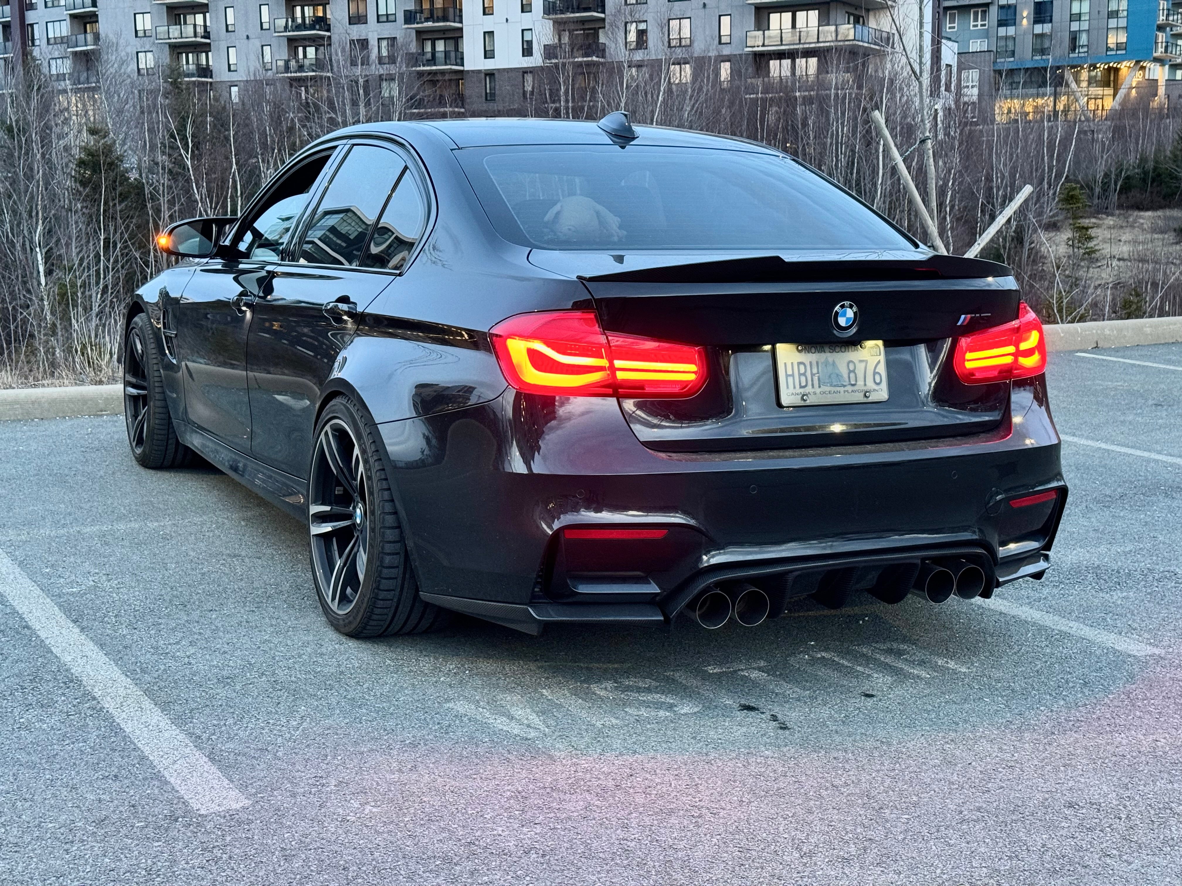 BMW M3 M4 Carbon Fiber Rear Diffuser F80 F82 F83 Vorsteiner Style